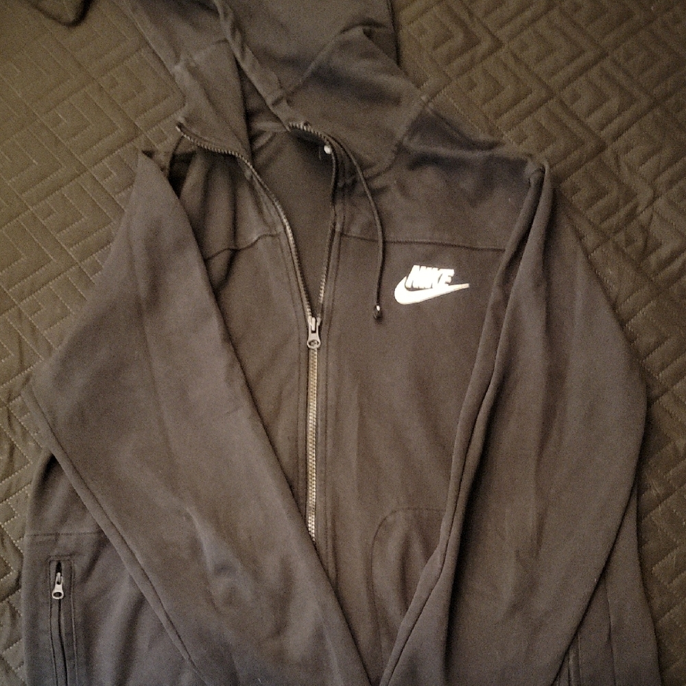 Nike Charcoal Full-Zip Hoodie